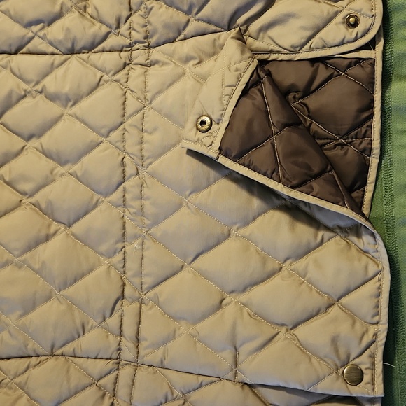 Eddie Bauer goose down vest quilted snap button EB550 medium fill - Picture 14 of 14